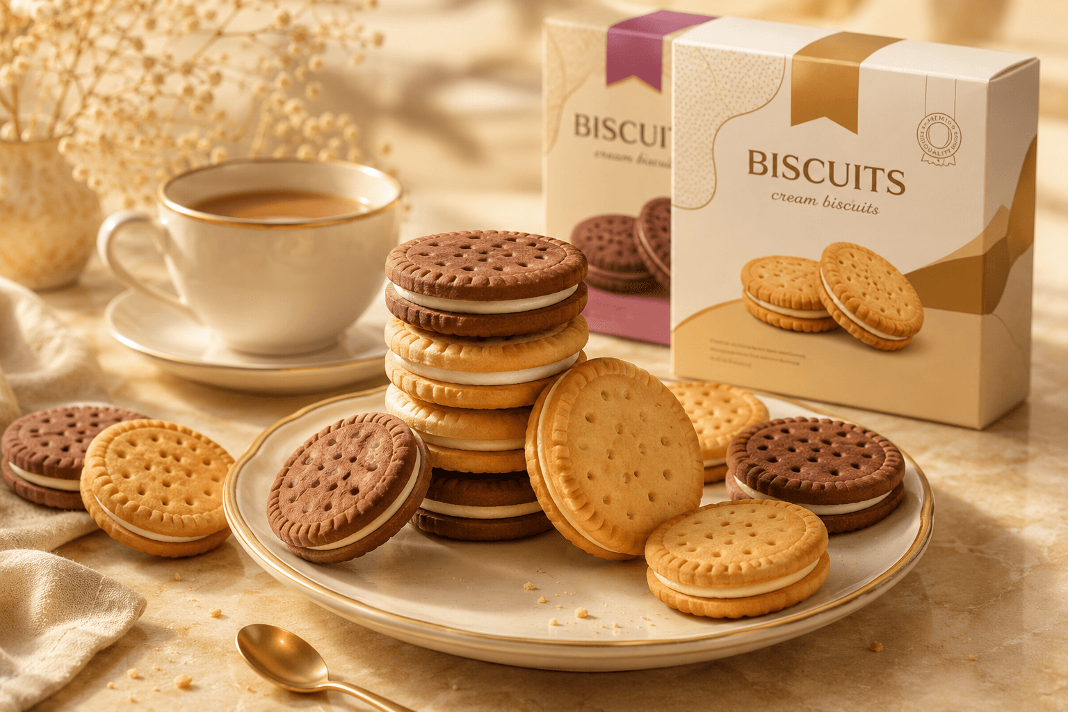 Cream Biscuits