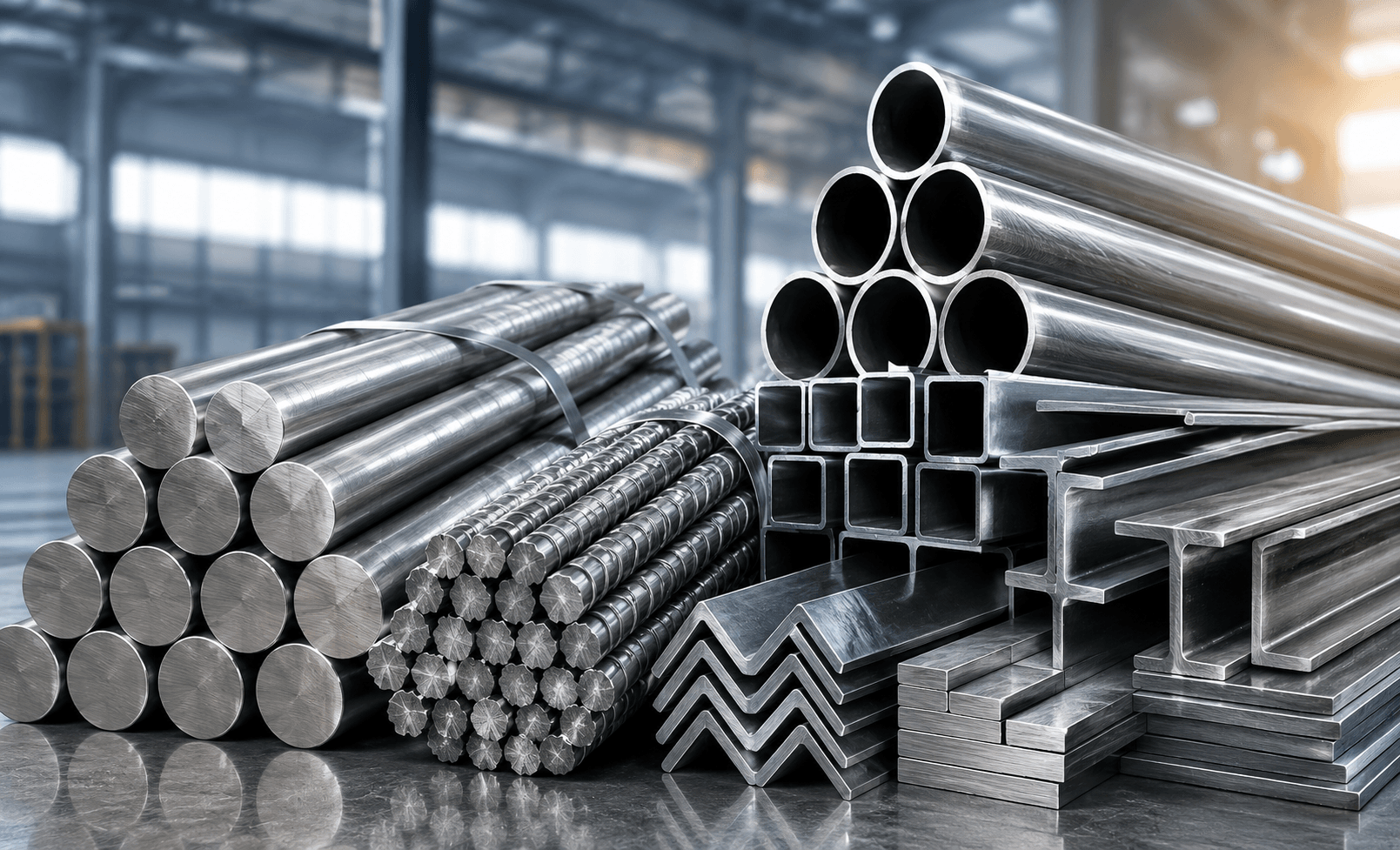 Steel & Alloys Range